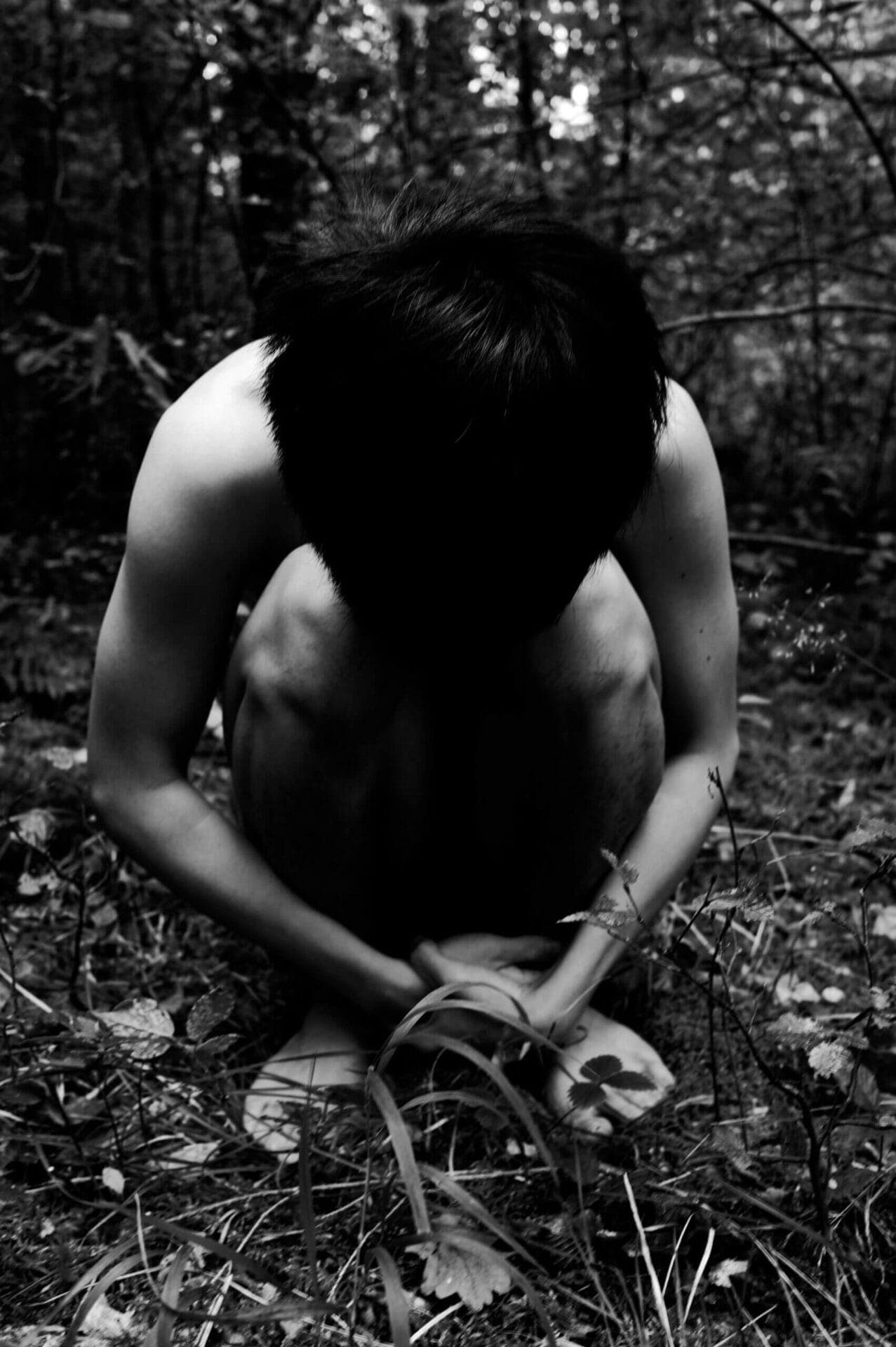 Naked Outdoor in the woods 21