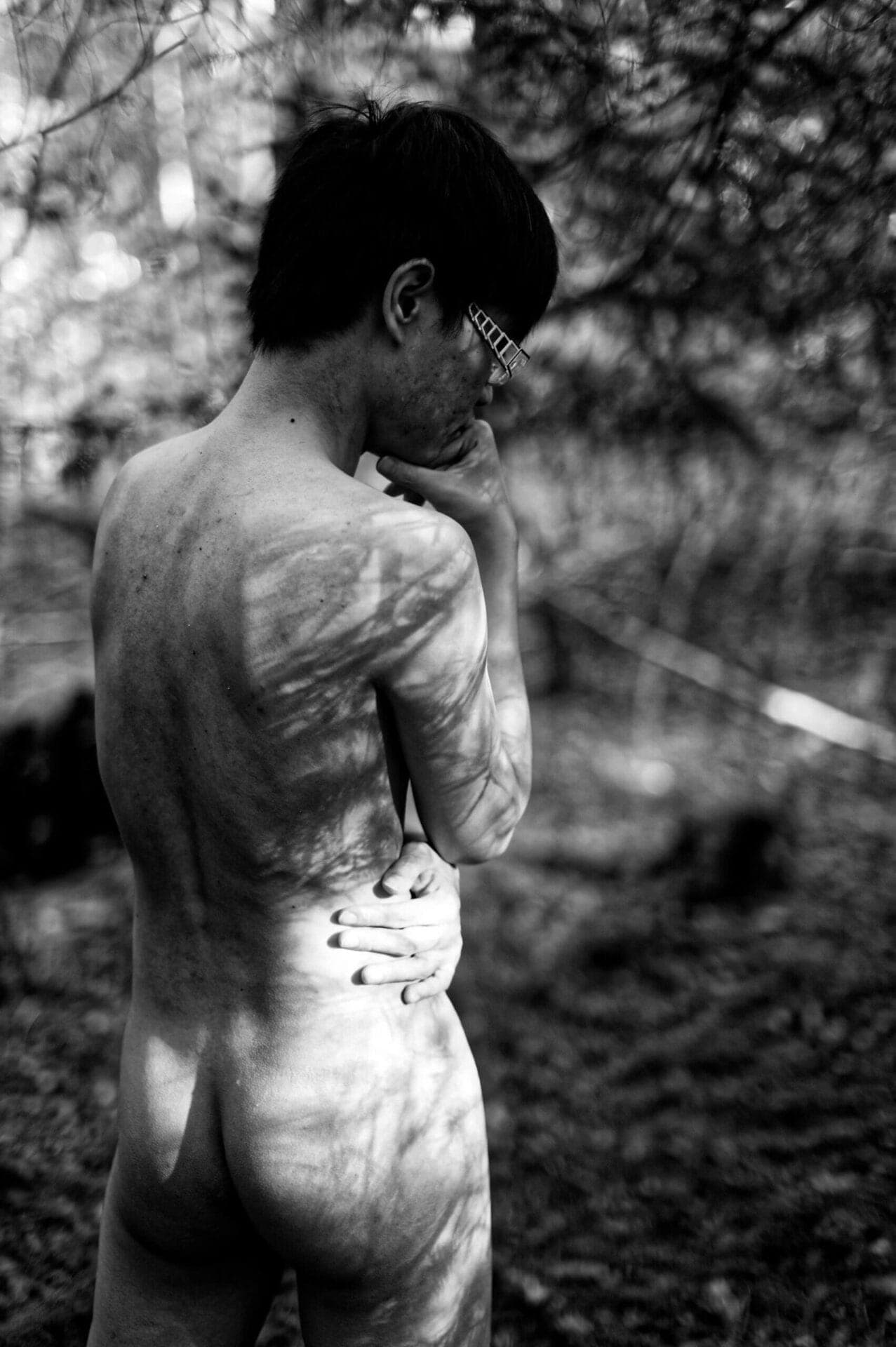 Naked Outdoor in the woods 5
