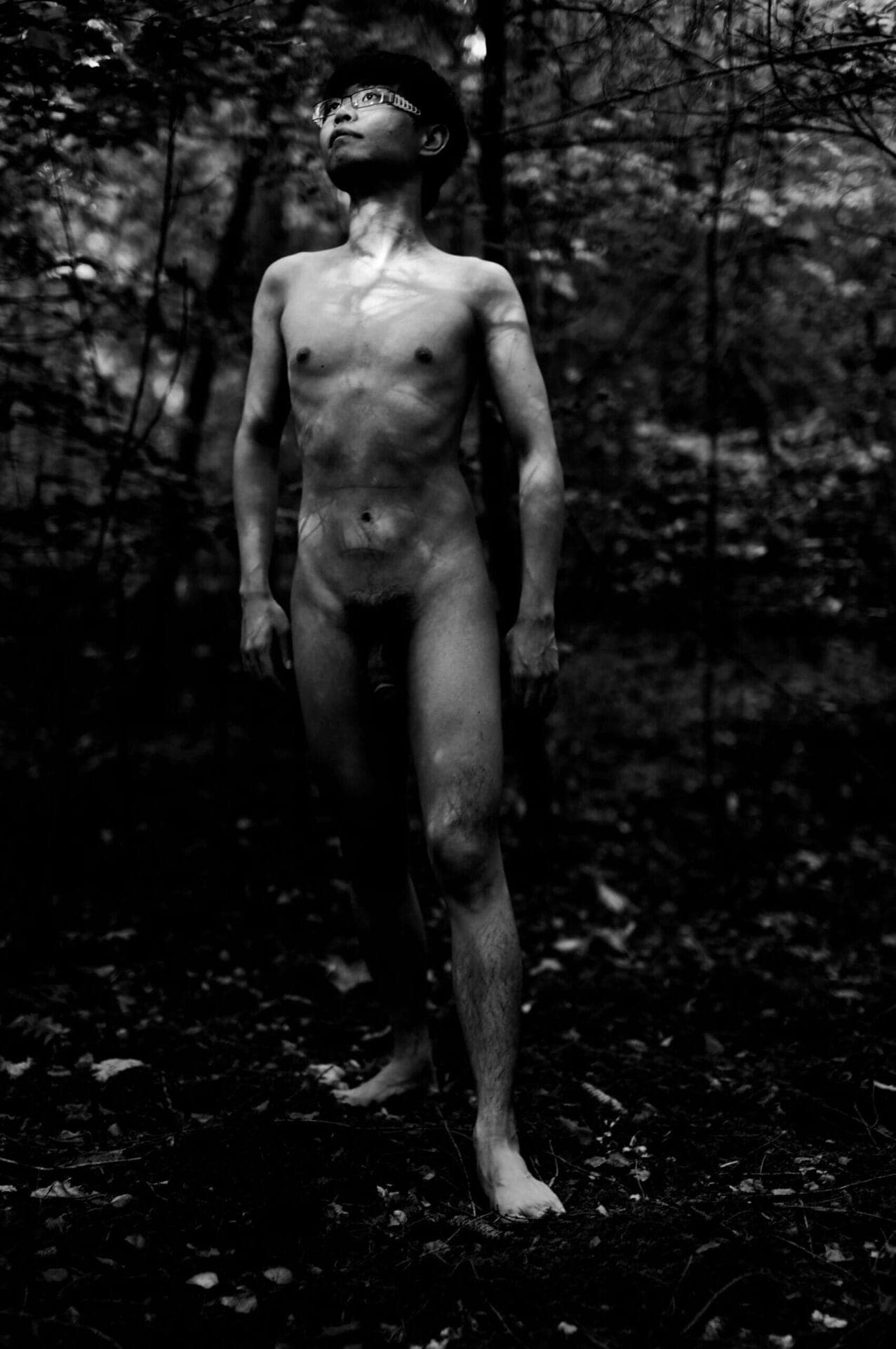 Naked Outdoor in the woods 6