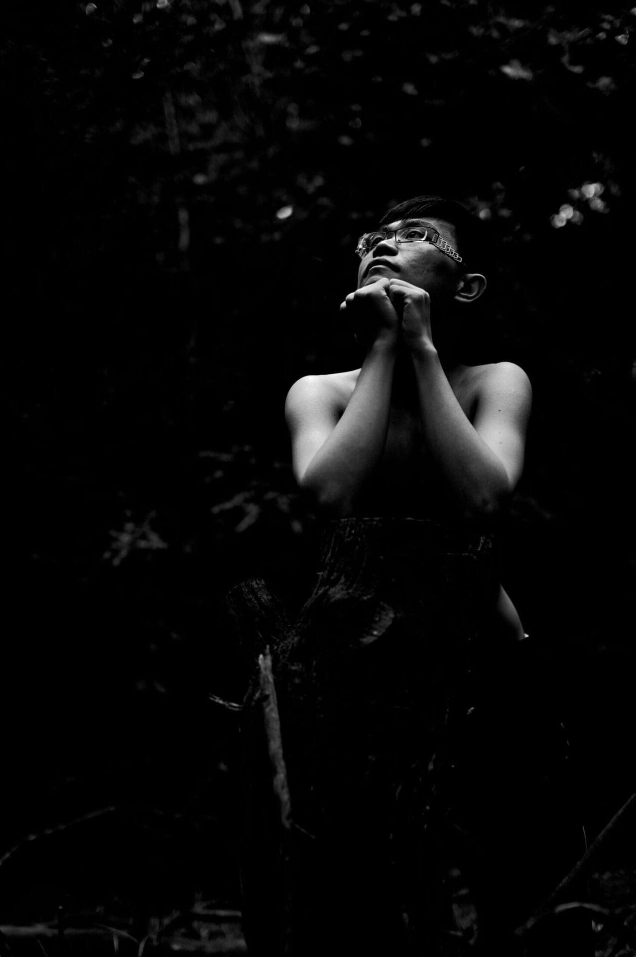 Naked Outdoor in the woods again 13