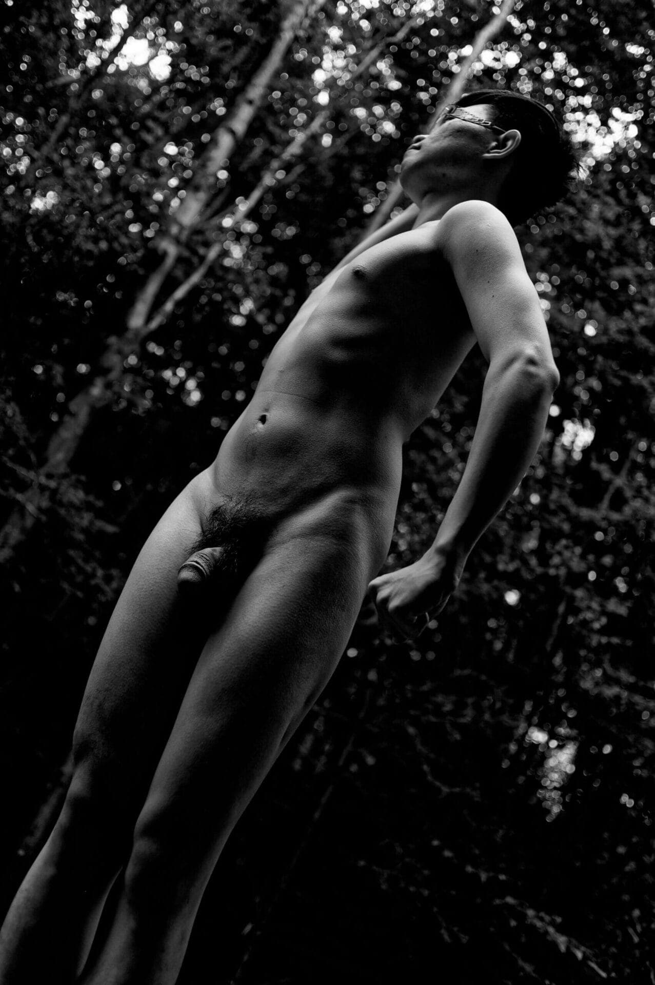 Naked Outdoor in the woods again 27