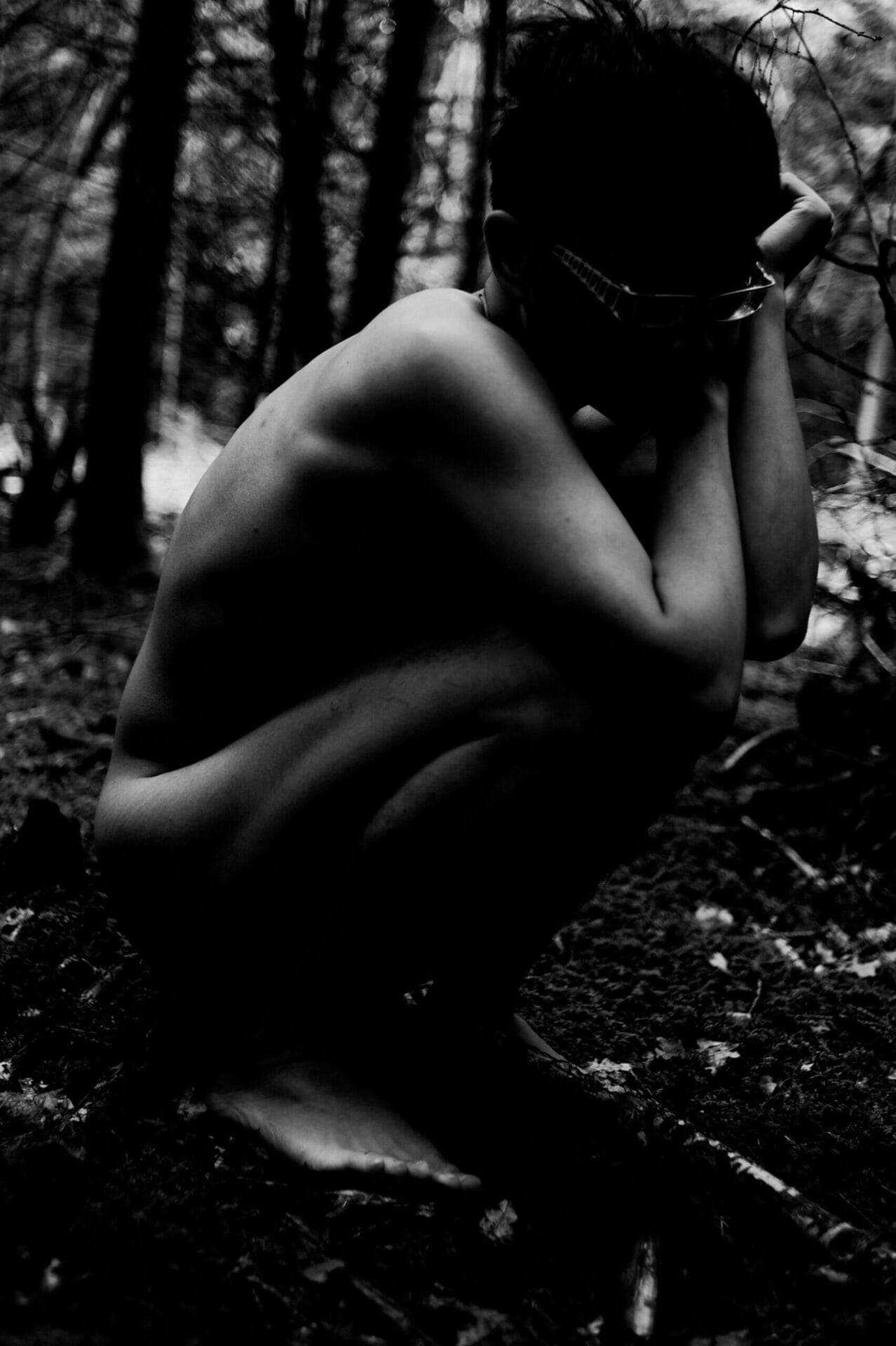 Naked Outdoor in the woods again 30