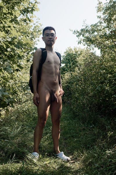 Naked Outdoor shoot in Nymphenburg 39
