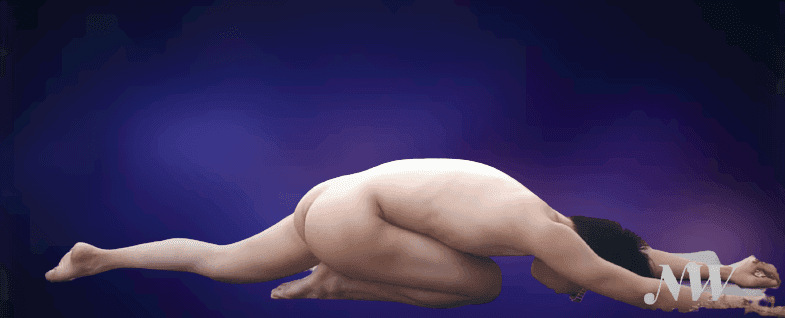 yoga purple bg