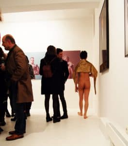 Nude Muse in Museum